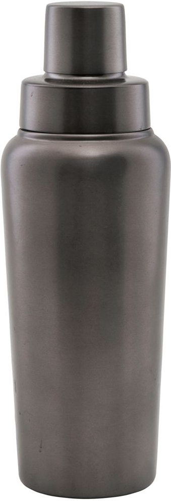 Cocktailshaker House Doctor Grunge rustfrit stål gunmetal Ø8,5 x H24,5 cm