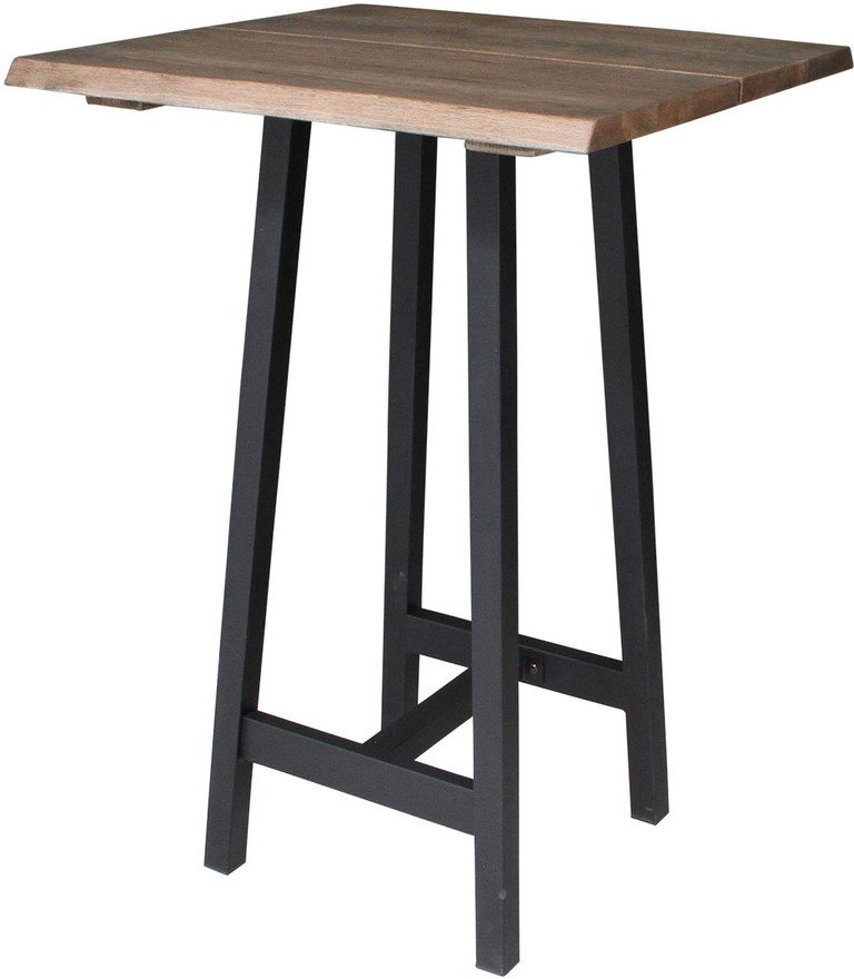 Stel til bar- og højbord House of Sander Bar base sort justerbart 41-85 cm 2 stk