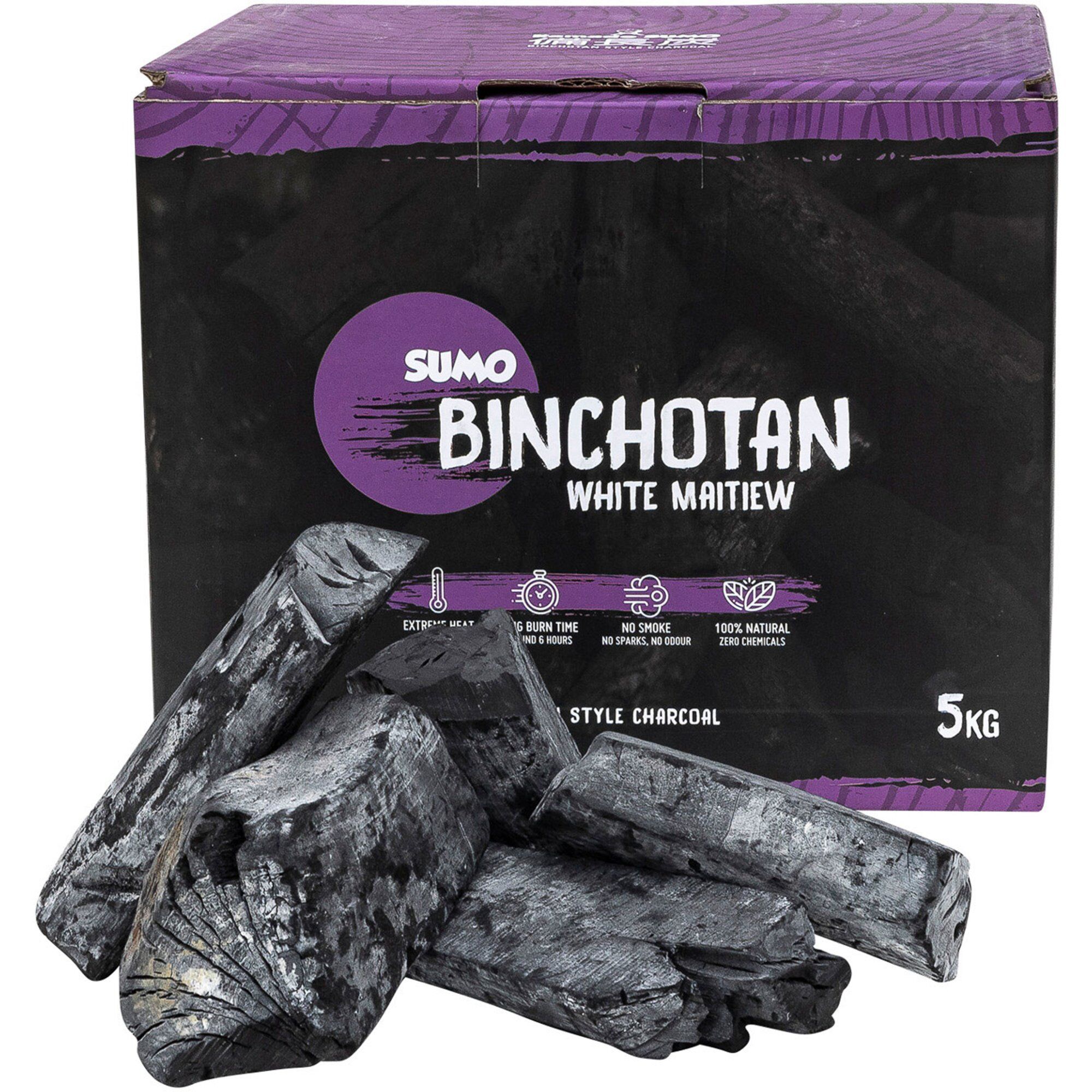 Kamado sumo Binchotan White Maitiew kul 5 kg