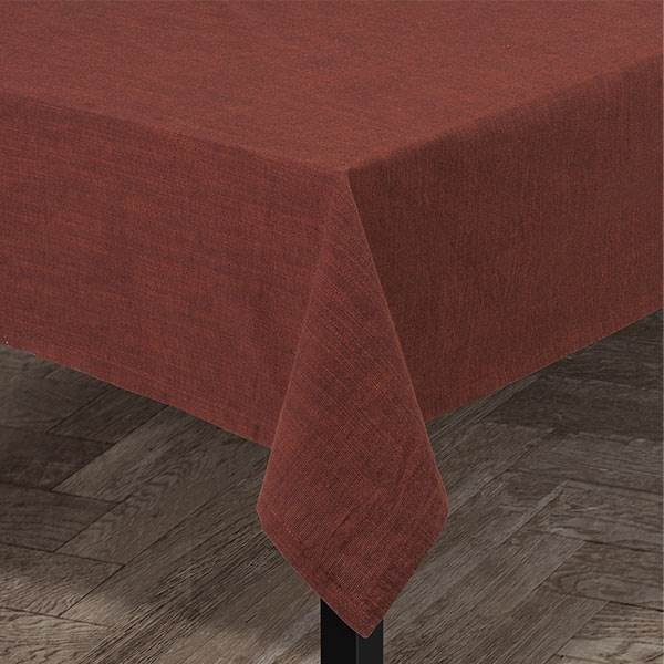 Juna Basic bomuldsdug 150x270 cm - chokolade  : Erling Christensen Møbler