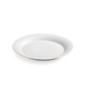 Kahler Kähler Hammershøi Tallerken - Hvid - Ø19 cm. : Erling Christensen Møbler  : Erling Christensen Møbler