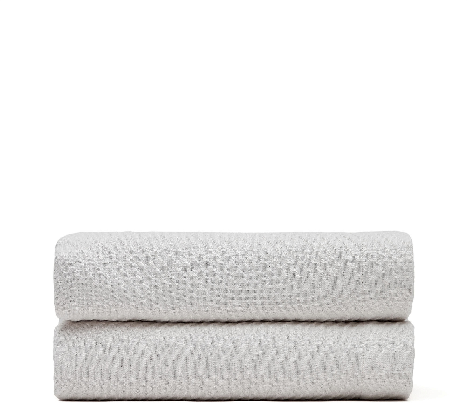 Sengetæppe overkast Kave Home Berga 260x240 cm beige jacquardstruktur i bomuld og polyester