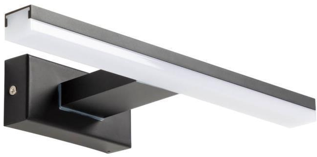Væglampe Kave Home Vissia LED 800 lm Metal Mat Sort, Moderne Minimalistisk