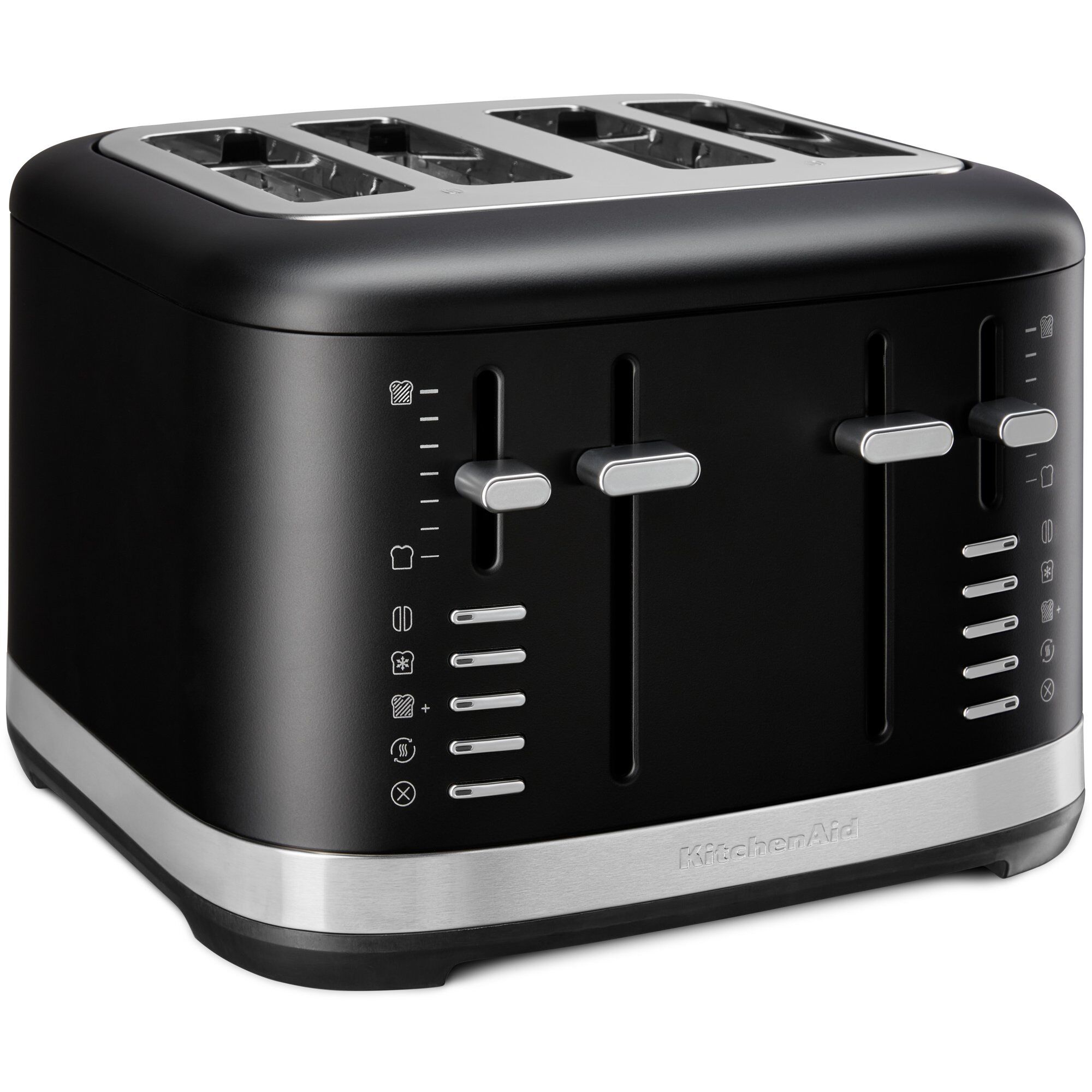 Kitchenaid Brødrister med manuel kontrol, 4 skiver, matsort