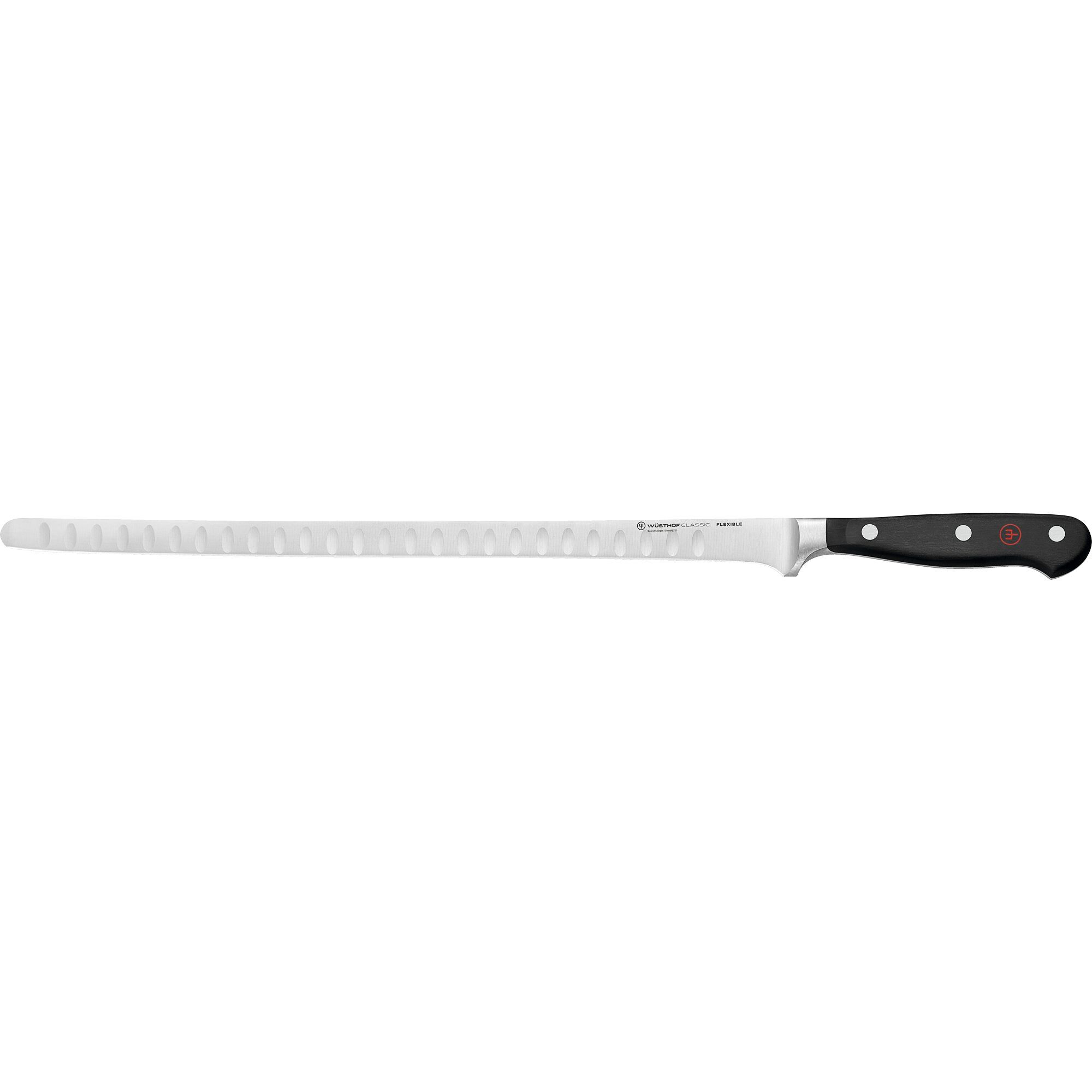 Wüsthof Classic laksekniv med grantonskær 32 cm.