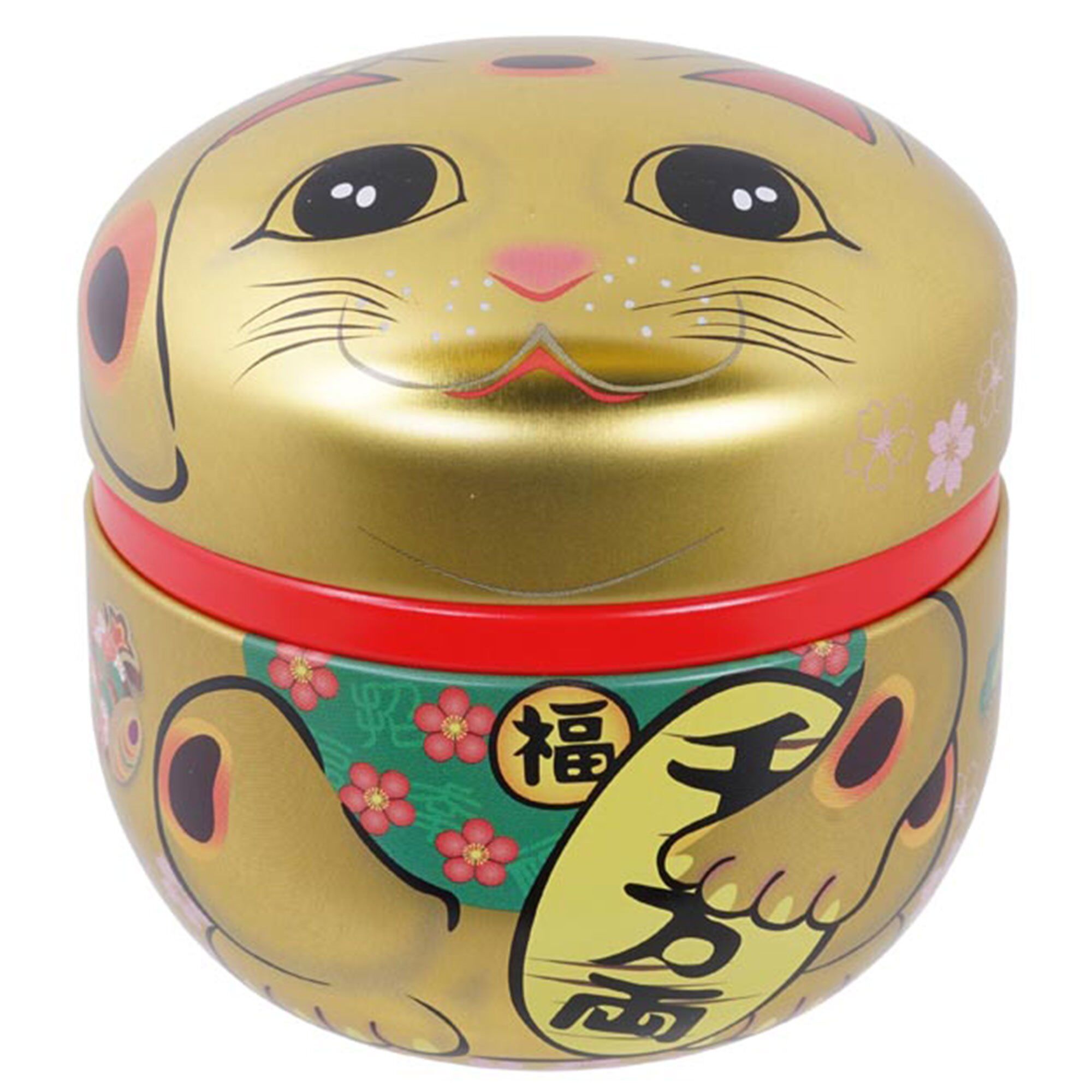 Tokyo design studio Lucky Cat tedåse 100 g, guld