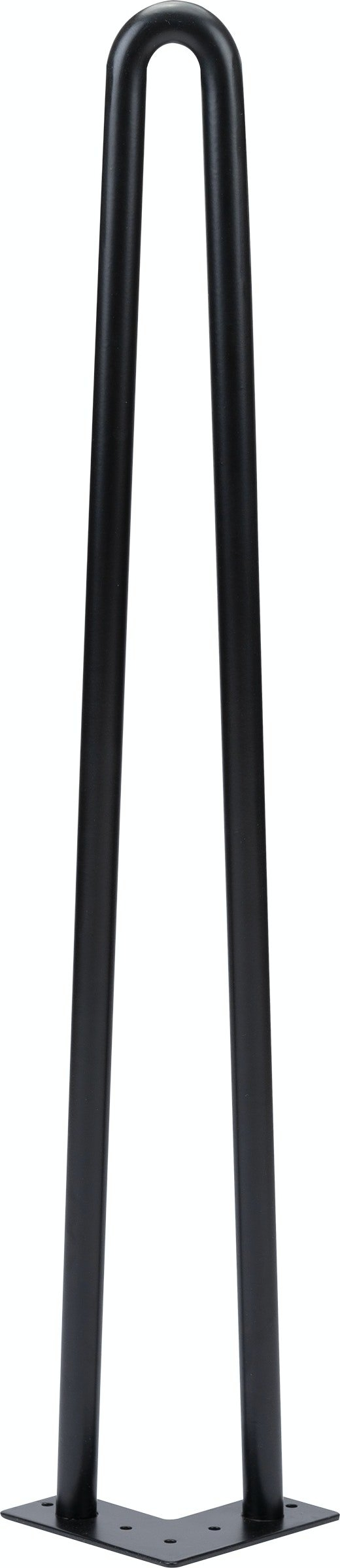 Understel til spisebord Nielsen Design Elias 2-Rods hairpinbordben H72,5 cm sort