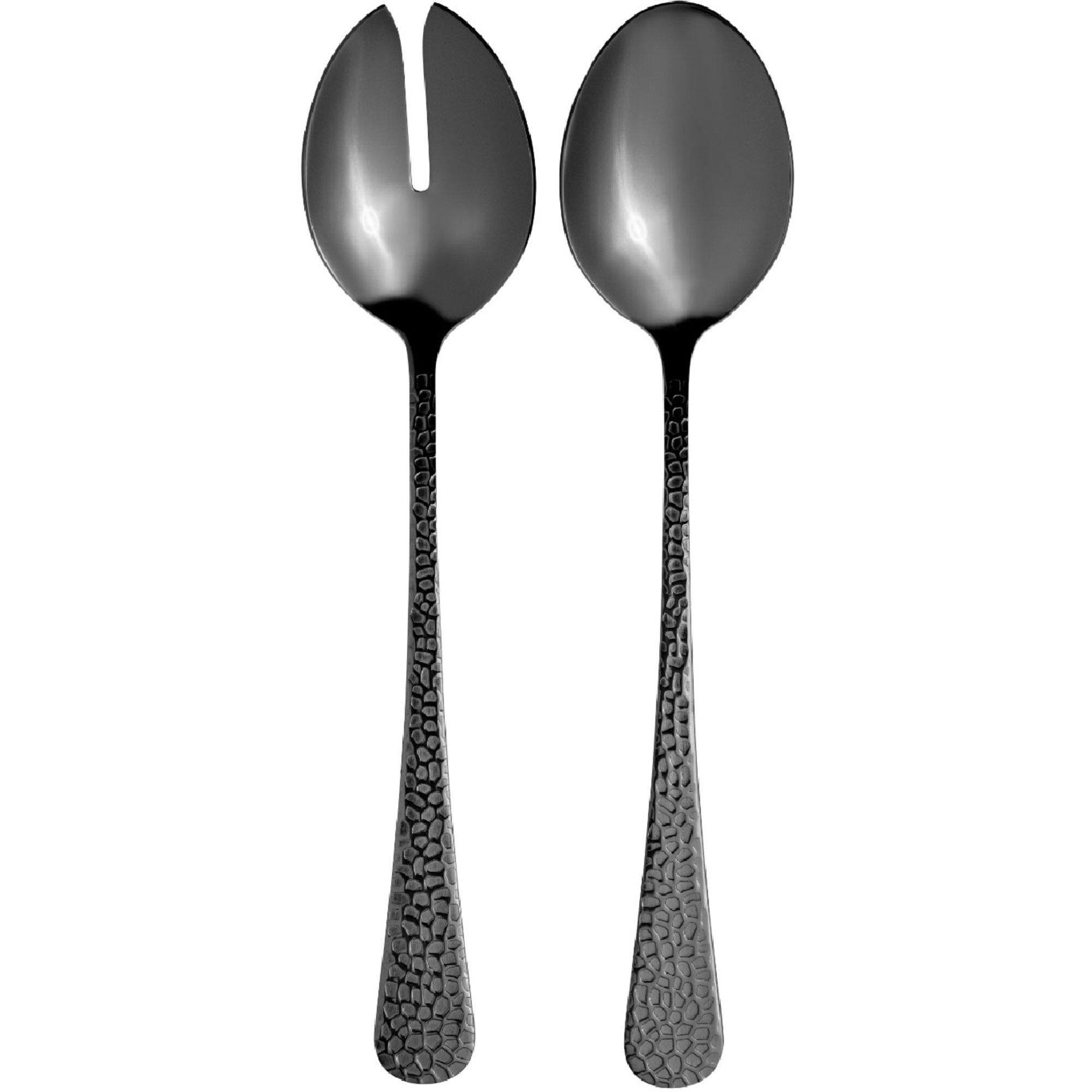 Vargen & thor FROST salatbestik 2 dele, Onyx