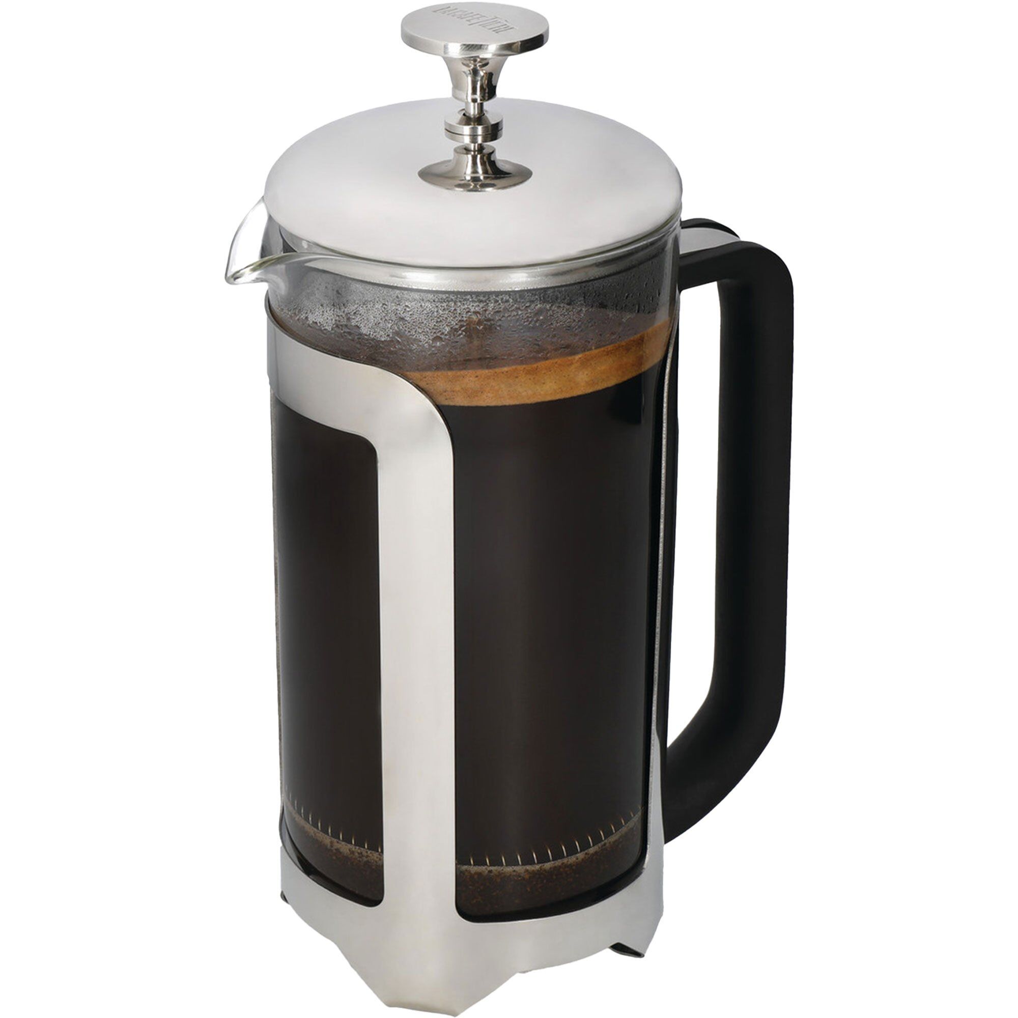 La CafetiÃ¨re Roma Stempelkande 8 kopper, rustfrit stål