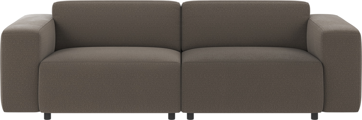 3-personers modulsofa Rowico Willard Rita mellemgrå B236 cm nordisk design FSC-mix