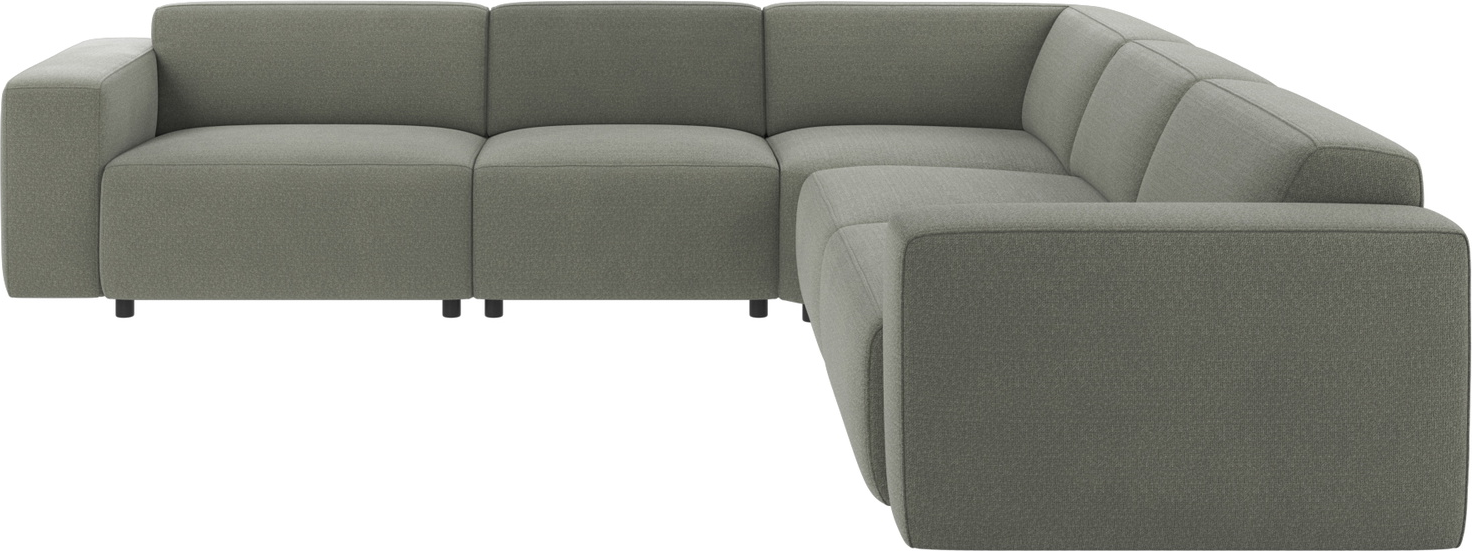 Hjørnesofa modulsofa Rowico Willard grøn Rita 158 polyester 297x297 cm
