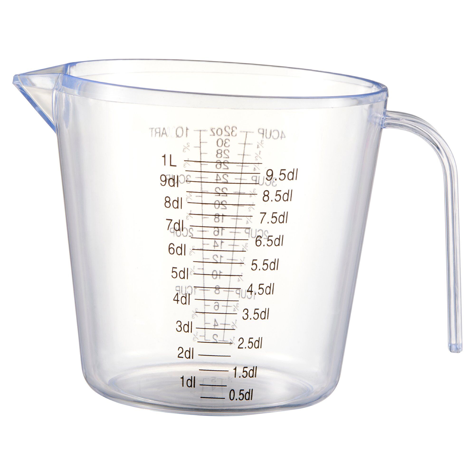 Dorre Mila målebæger 1 liter