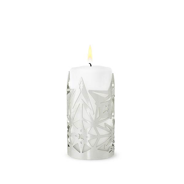 Rosendahl Karen Blixen Jul lysestage H13,5 - forsølvet  : Erling Christensen Møbler