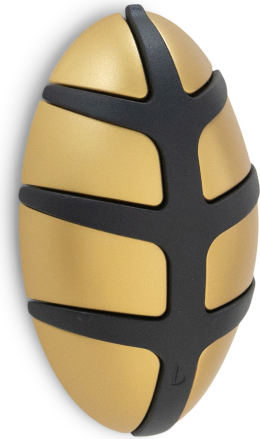 Knagerække Spinder Design Bug - foldbar entréknage med 7 kroge H15ÃB10ÃD4,5 cm guld/sort