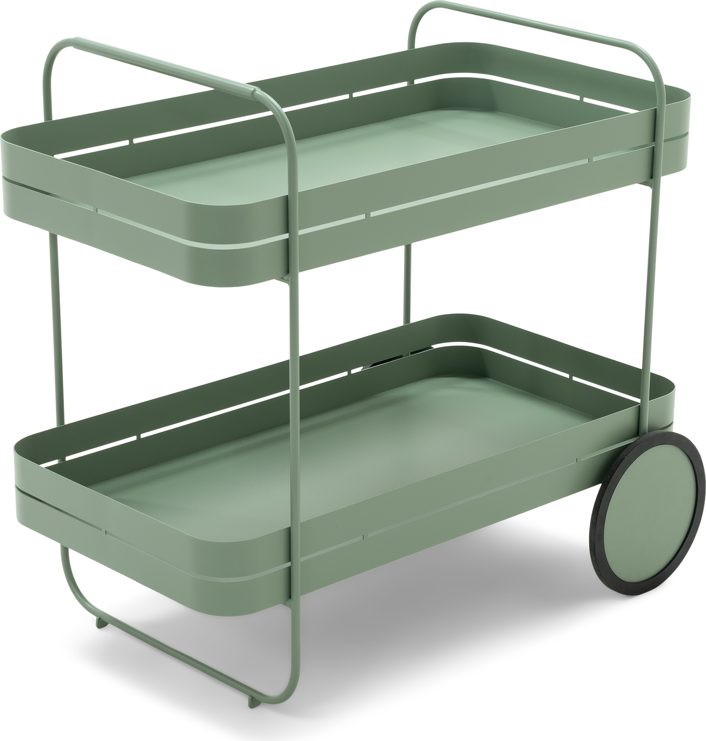 Barvogn Spinder Design Gin & Trolley støvet grøn stål