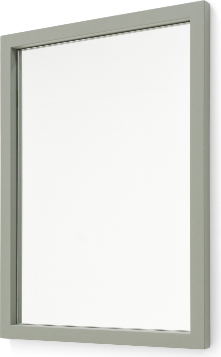 Vægspejl Spinder Design Senza støvet grøn stålramme 55Ã40 cm