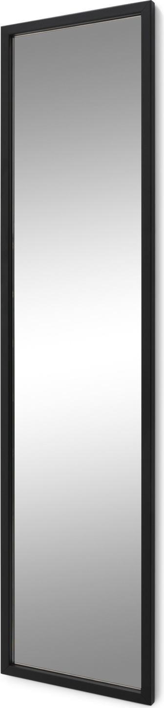 Vægspejl Spinder Design Senza rektangulært fuldfigurspejl 185Ã46 cm sort stålramme