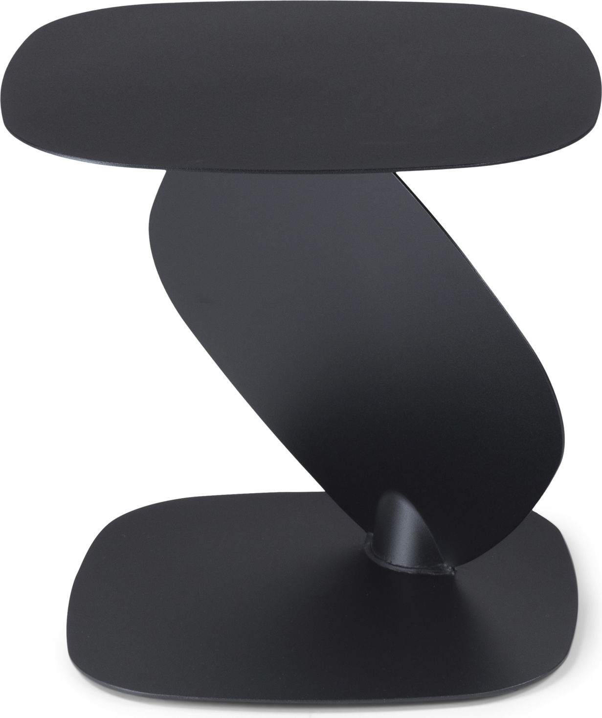 Sidebord Spinder Design Ziggy i sortlakeret stål 44x44x44 cm