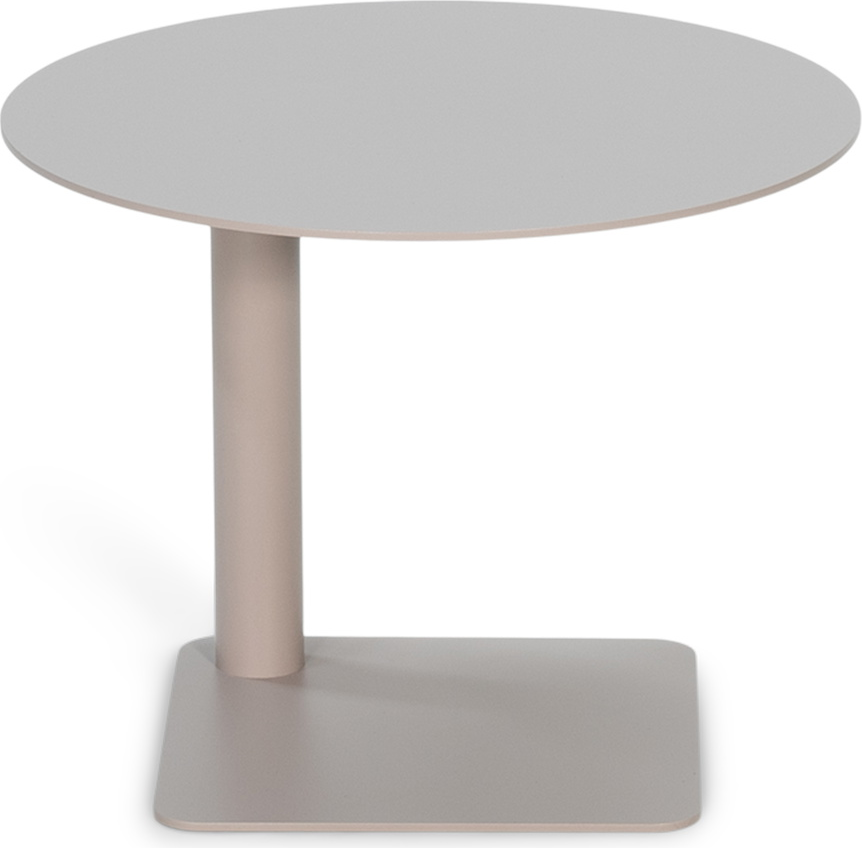Udendørs sidebord Spinder Design Sunny Ø40 x H30 cm taupe stål