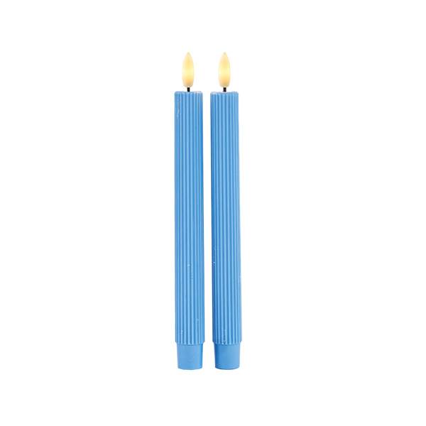 Sirius Smilla Tall Genopladelig H25cm 2 stk. sæt - Blå  : Erling Christensen Møbler