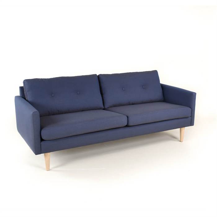 Stouby Jive 3 pers. sofa - Blå : Erling Christensen Møbler