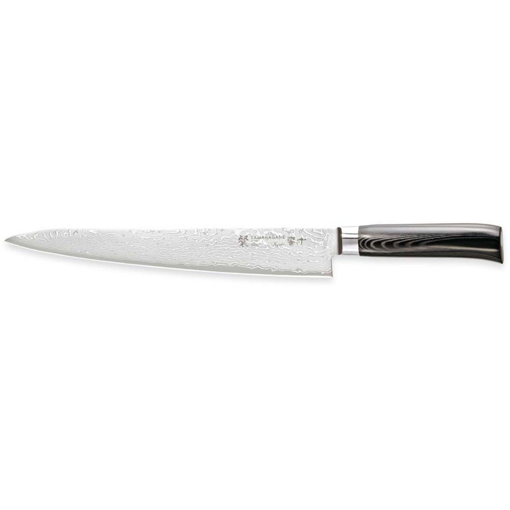 Tamahagane SAN Kyoto Trancherkniv, sort 27 cm