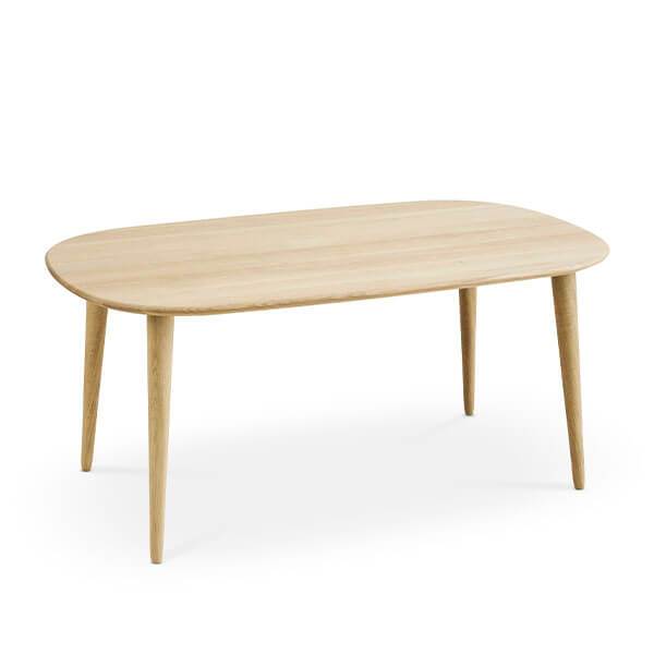 Thomsen Furniture Oak sofabord 100 x 60 - højde 45 cm : Erling Christensen Møbler