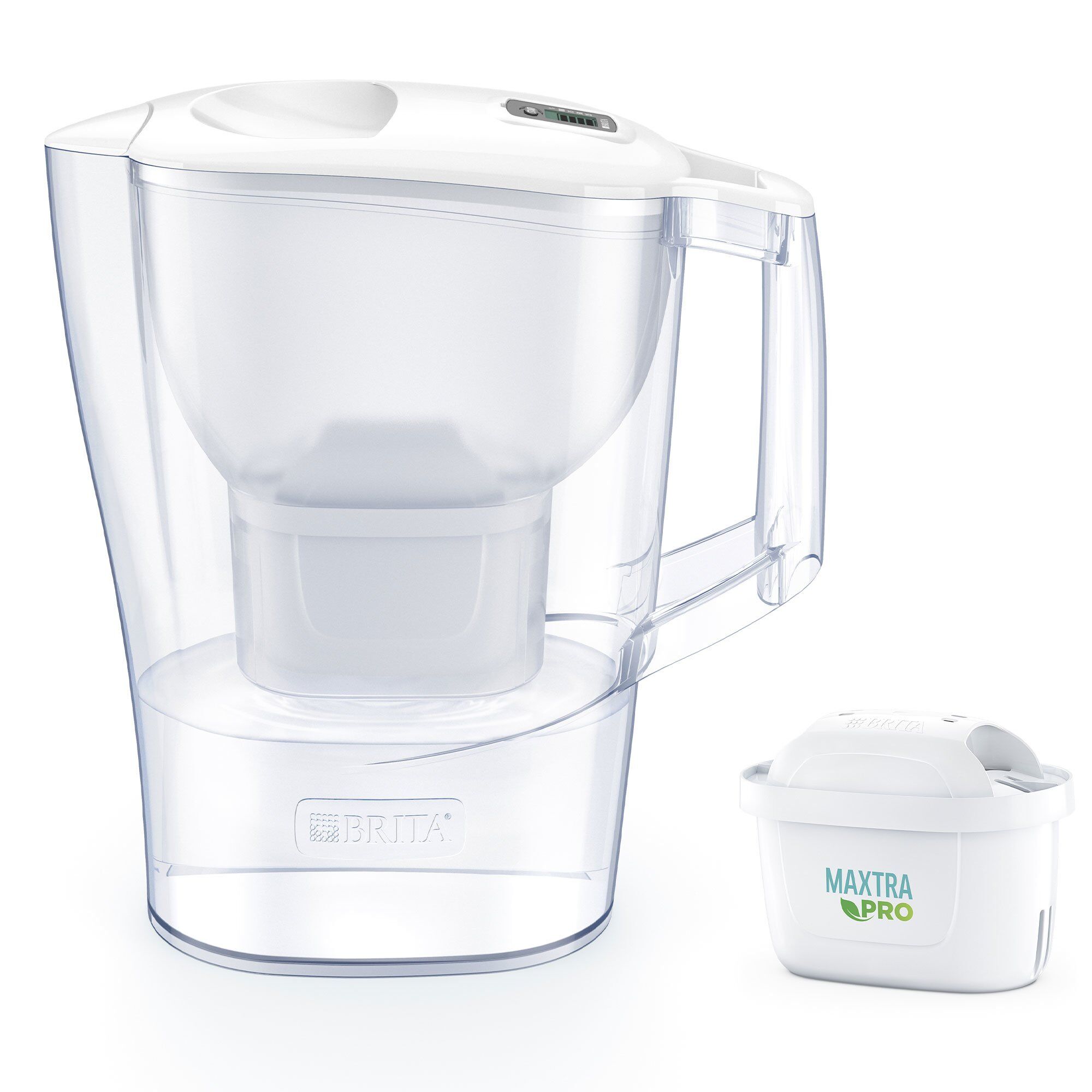 Brita Aluna vandfilterkande, hvid