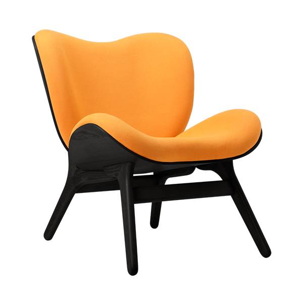 Umage A Conversation Piece - Lav - Black Oak/Tangerine  : Erling Christensen Møbler