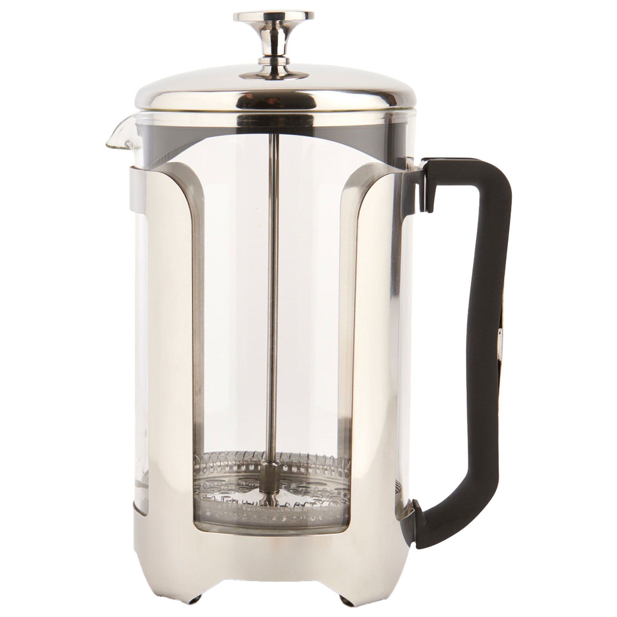 La CafetiÃ¨re Roma Stempelkande 12 kopper, rustfrit stål