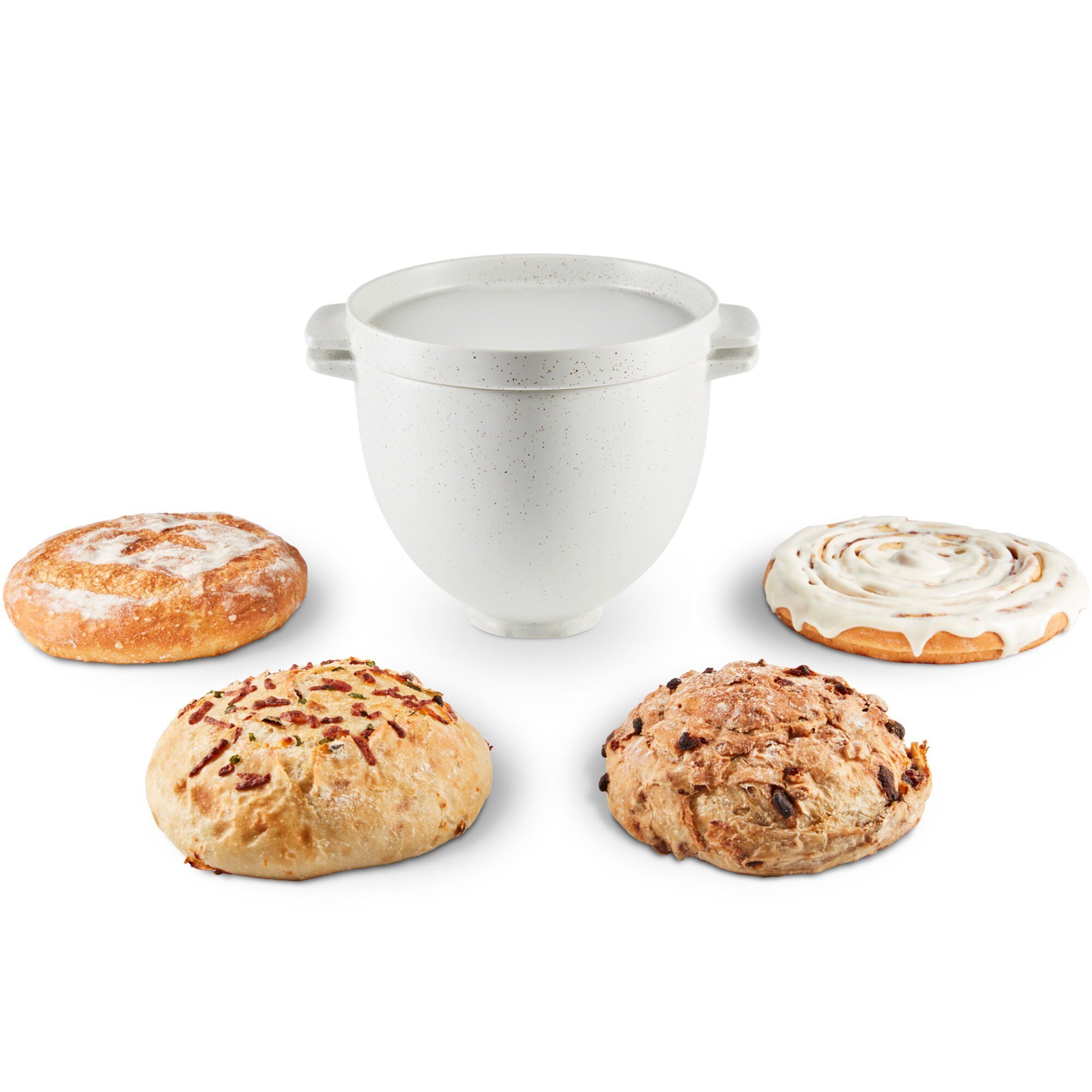 Kitchenaid 5KSM2CB5BGS Brødskål m. låg
