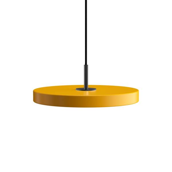 Umage Asteria pendel - Mini - Saffron yellow / Sort  : Erling Christensen Møbler