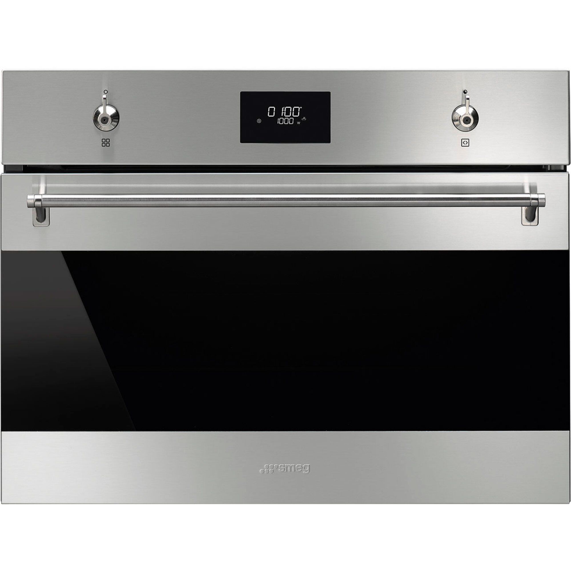 Smeg SO4301M0X Classic Mikrobølgeovn til indbygning, 40 liter