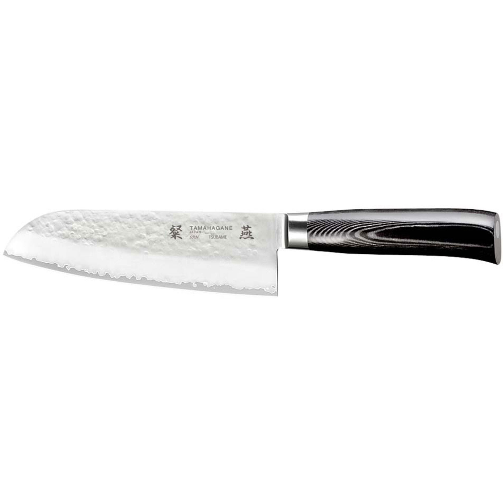 Tamahagane SAN Tsubame Santokukniv 17,5 cm.