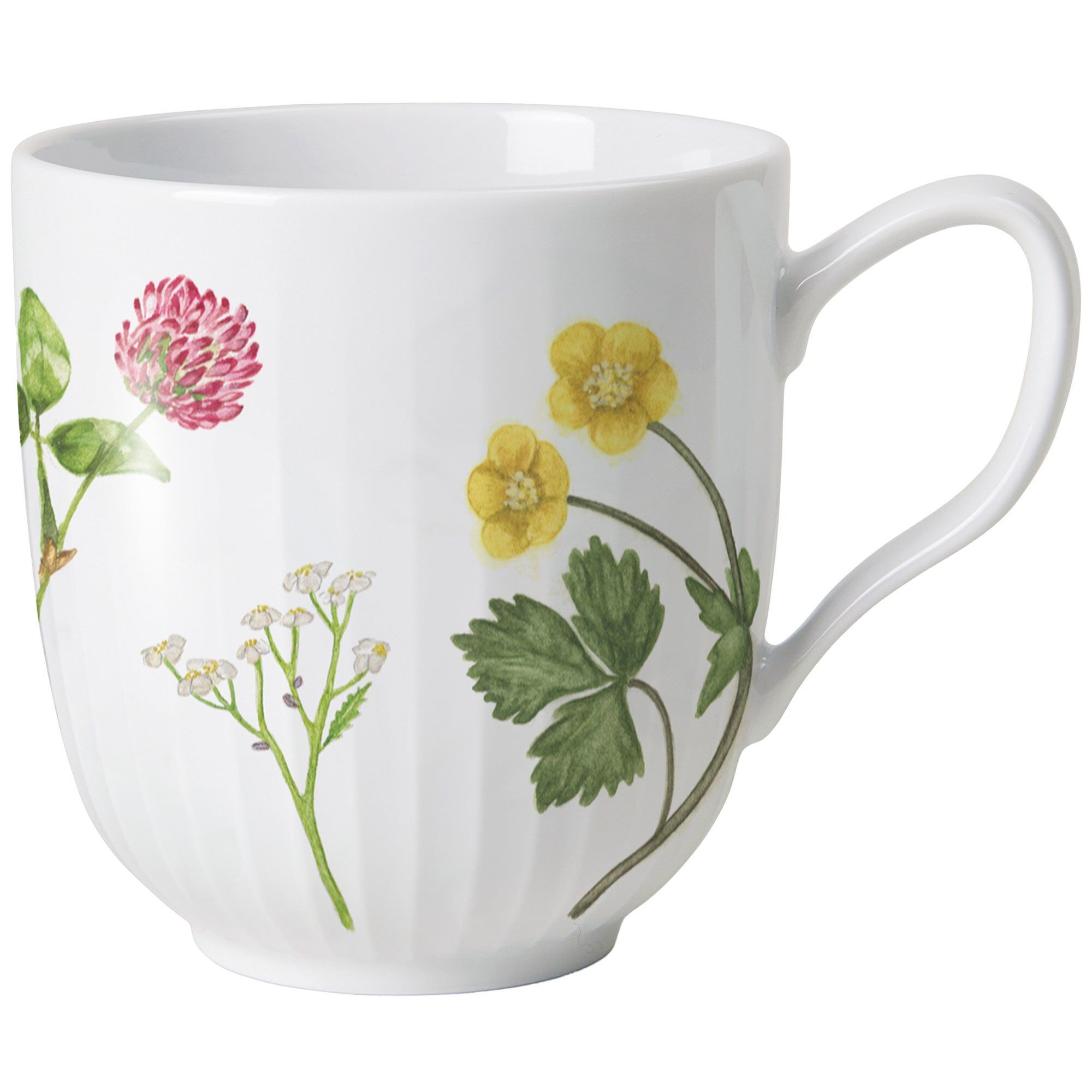 Kähler Hammershøi Summer krus 33 cl, wild flowers