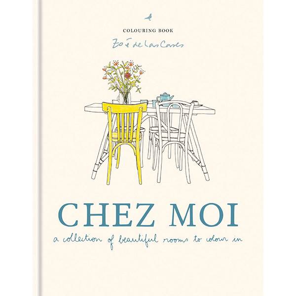New Mags Chez Moi Colouring Book - Zoé De Las Cases  : Erling Christensen Møbler