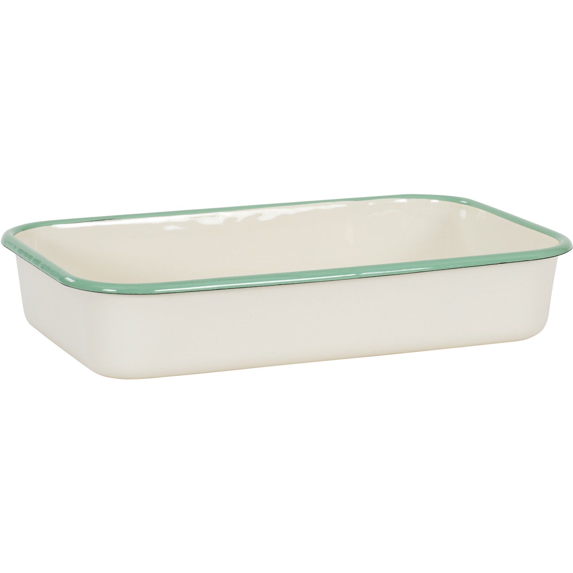 Kockums jernverk Ovnfast fad 30x20 cm. Creme
