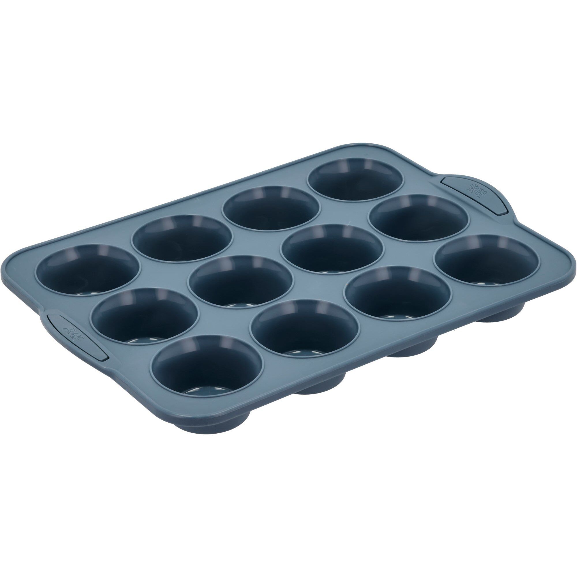 Tareq taylor Pecan muffinform 12 stk, 33x24x4 cm, indigo