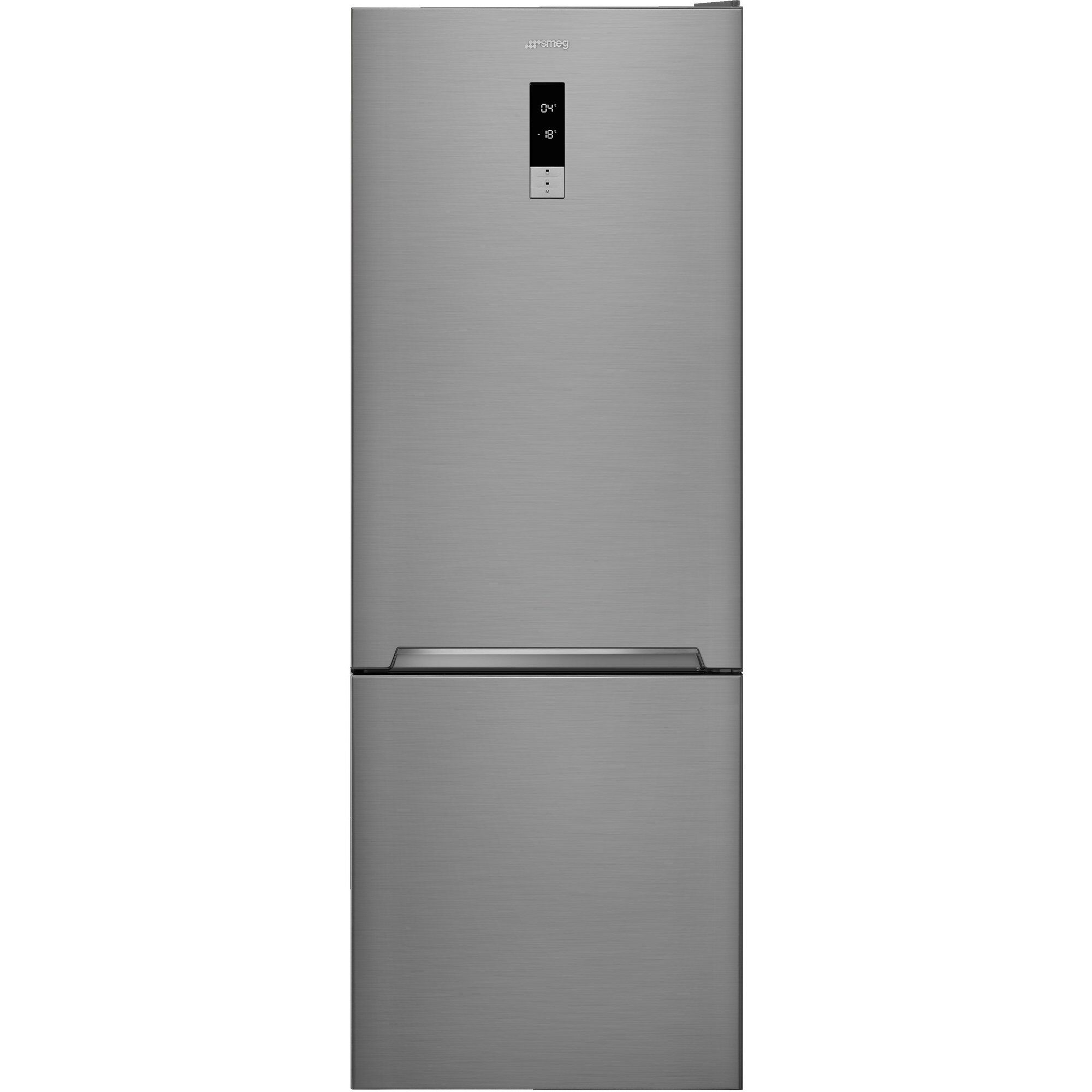 Smeg FC48KDND French Door køleskab, sølv