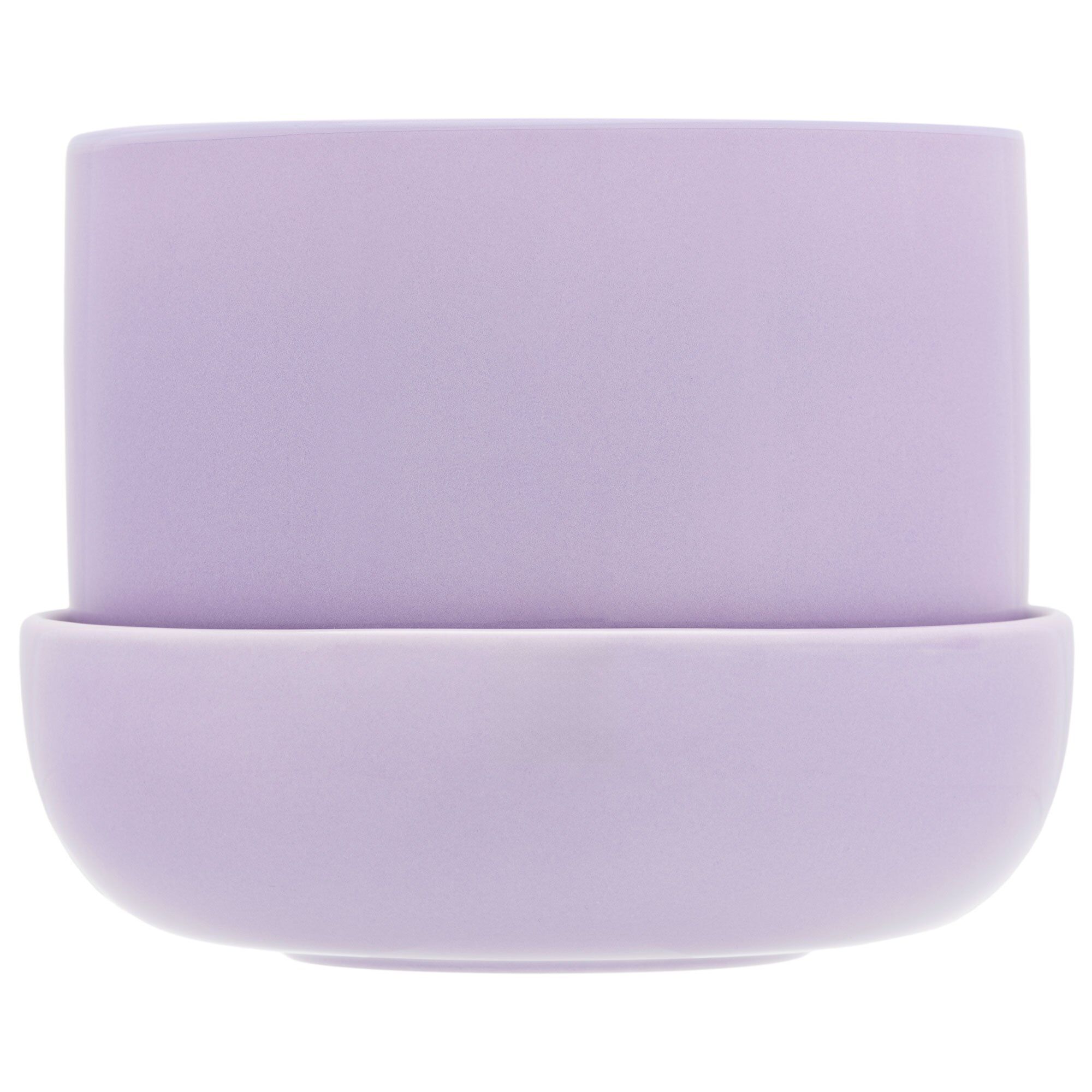 Iittala Nappula Kruka m. skål 17x13cm, lilla