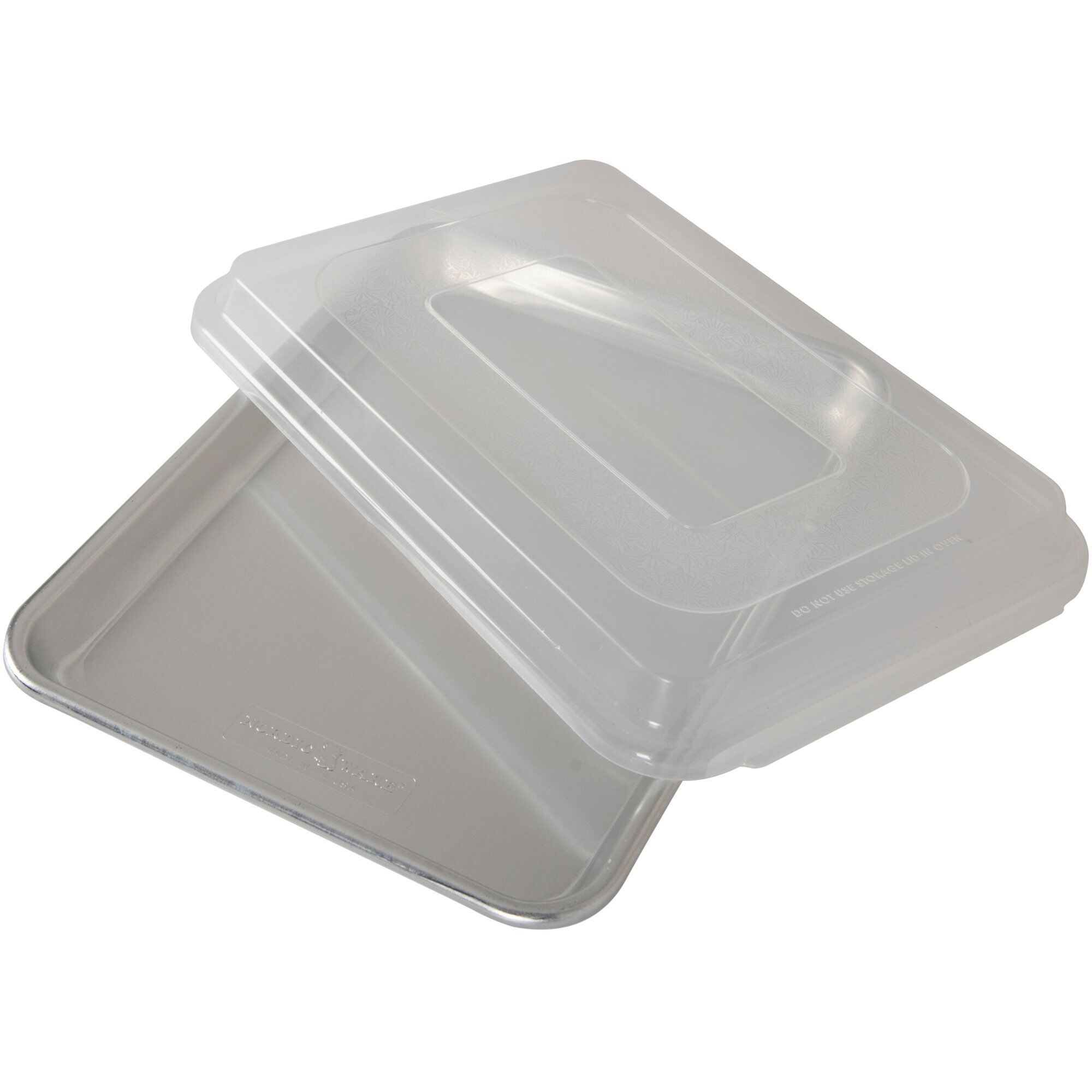 Nordic ware NaturalsÂ® Quarter bageplade med låg, 34 cm
