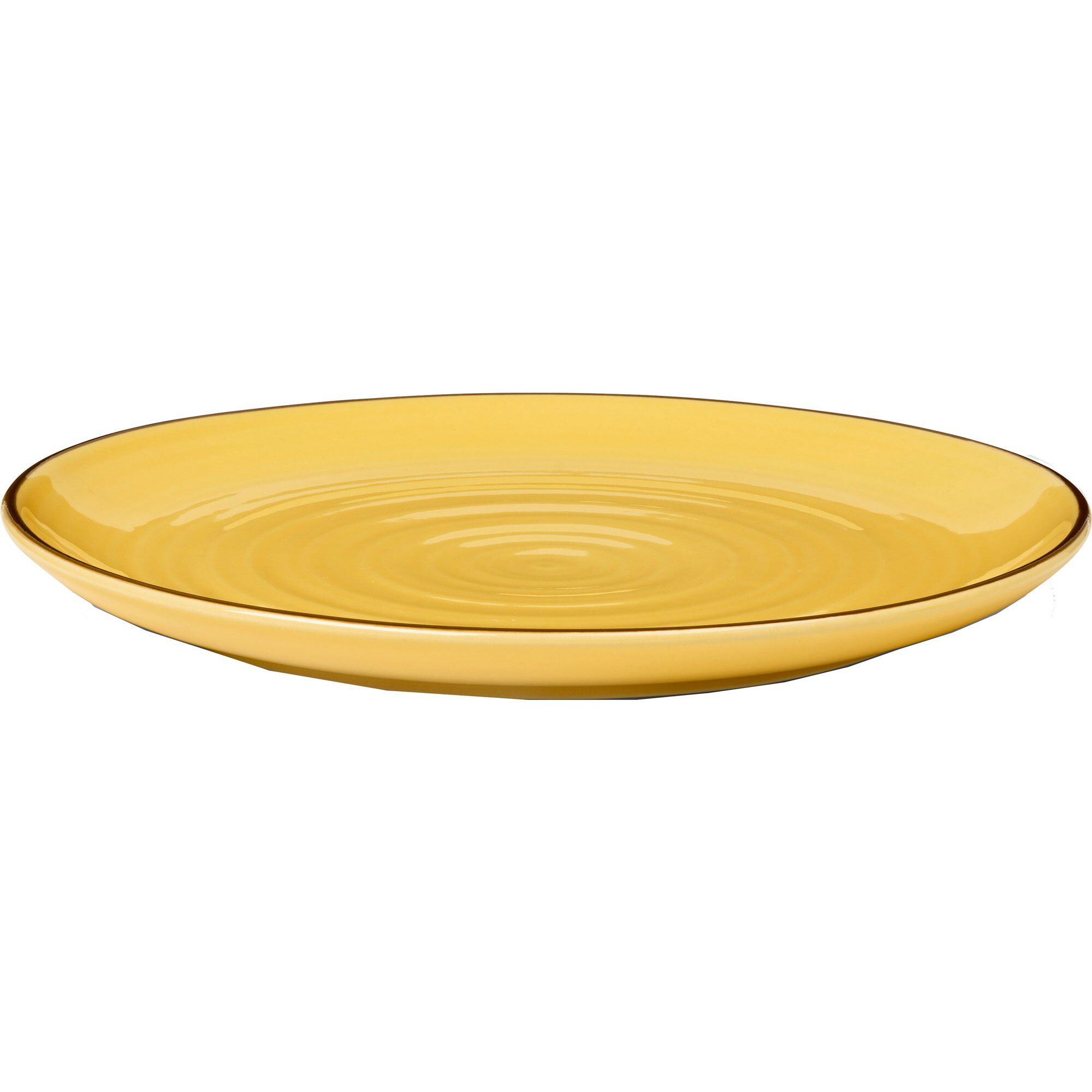 Kähler Colore tallerken, 27 cm, saffron yellow