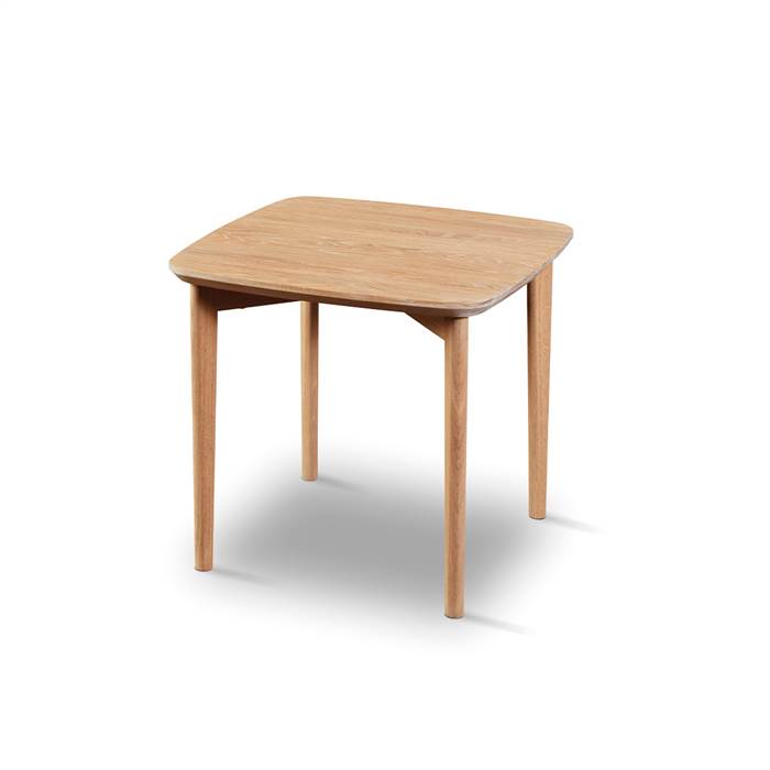 Skovby SM240 / SM264 sofabord - 54 x 54 cm - Bordplade i massiv olieret eg : Erling Christensen Møbler