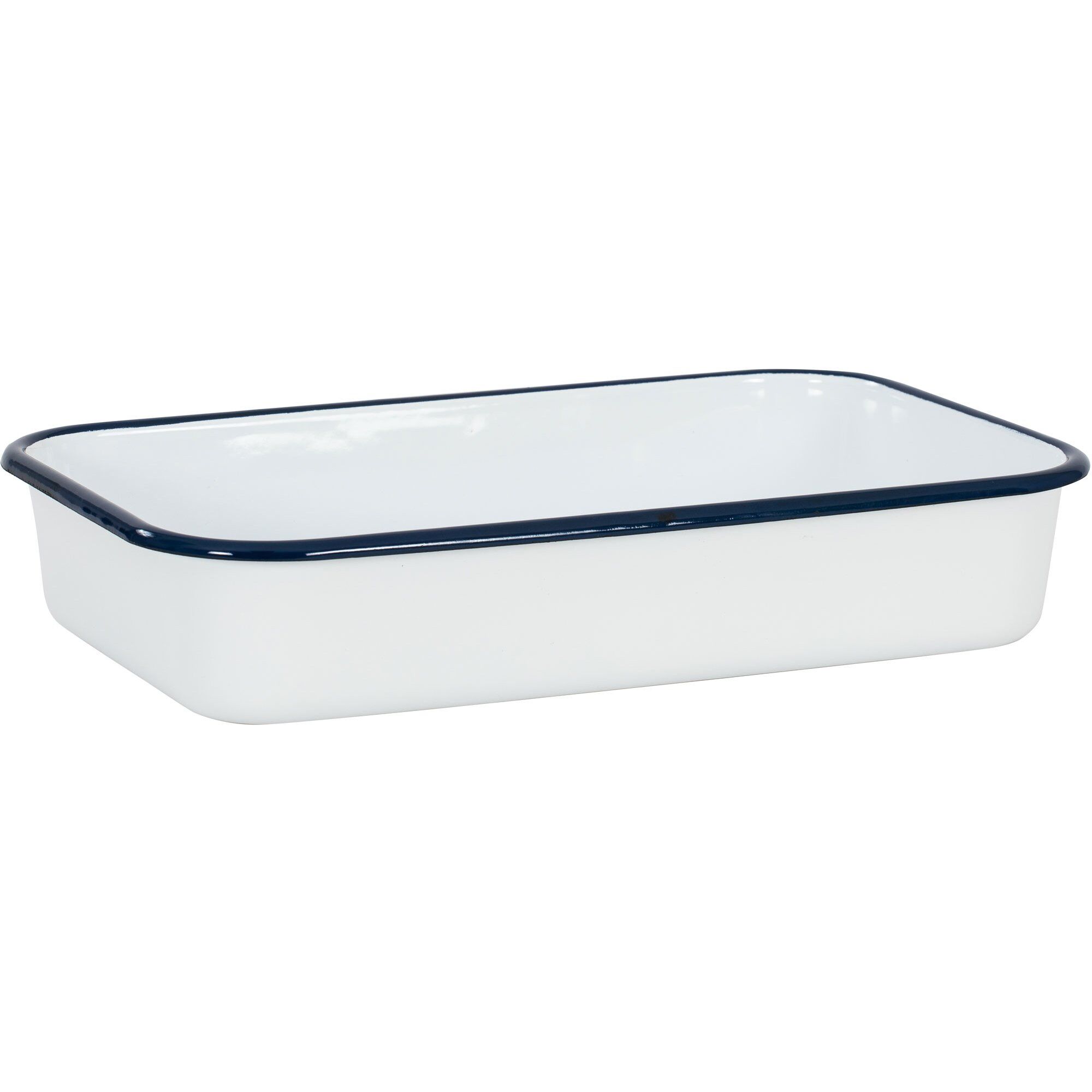 Kockums jernverk Ovnfast fad 30x20 cm. Hvid