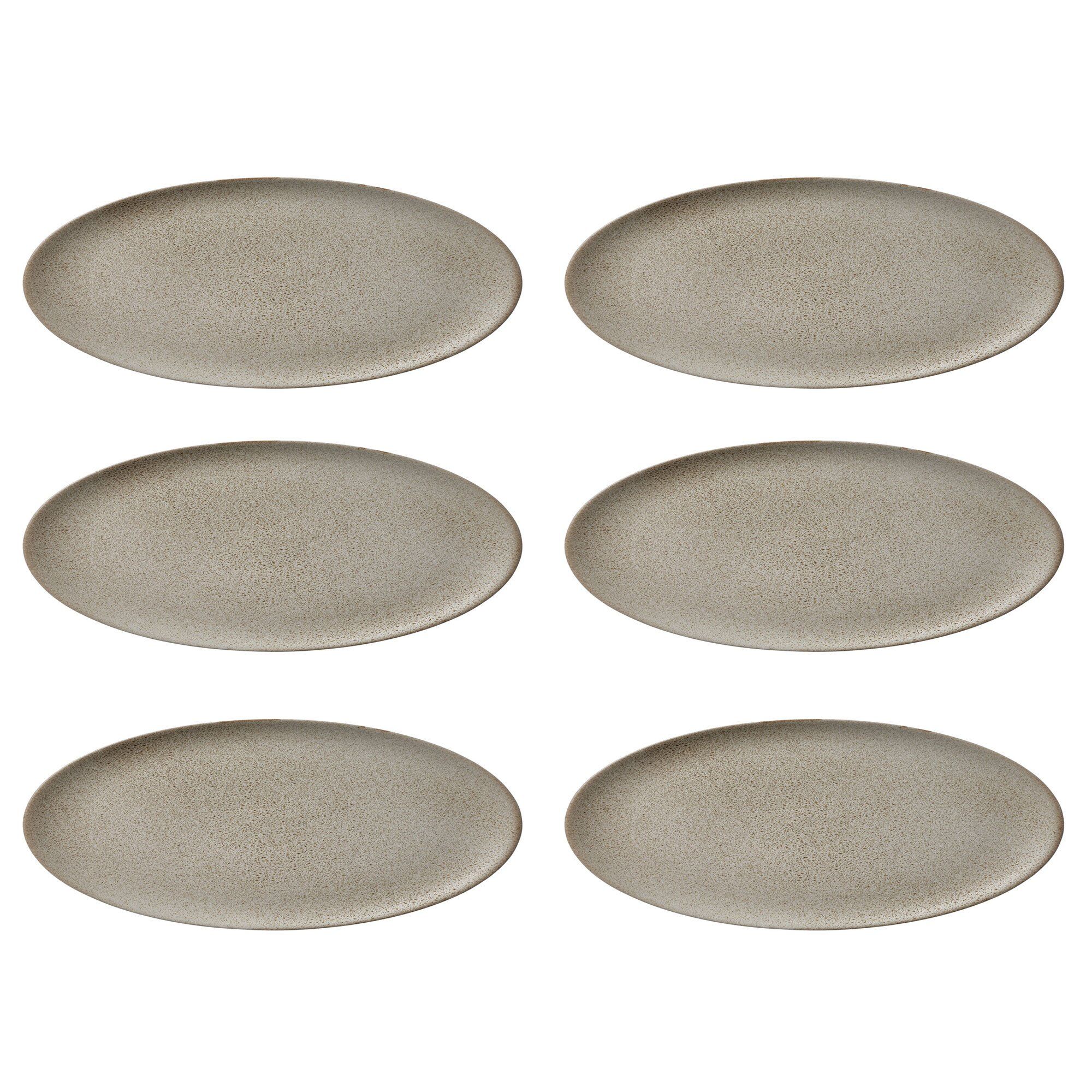 Aida RAW frokosttallerken 23 cm, beige, 6 stk.