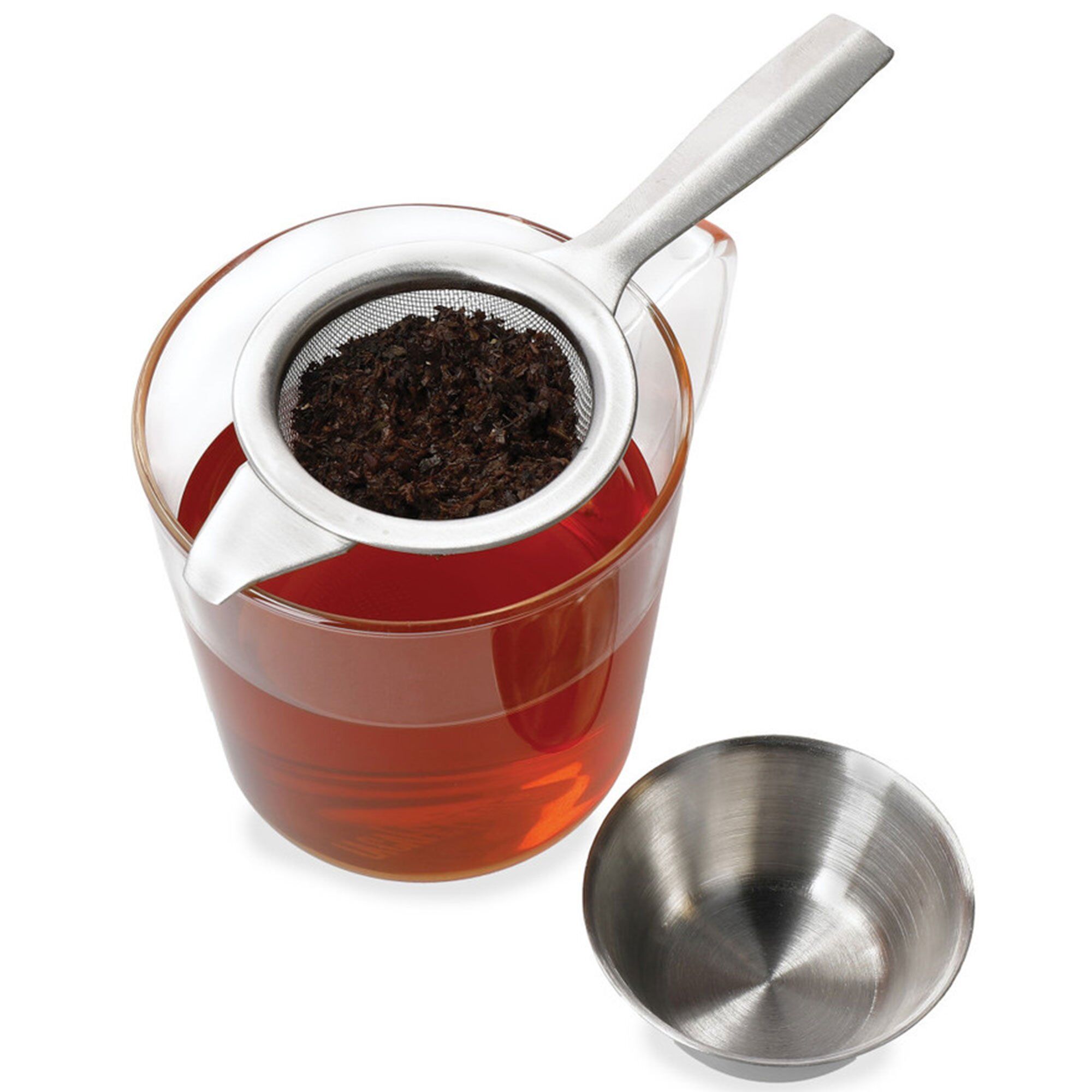 La CafetiÃ¨re Tesi med stativ, rustfrit stål