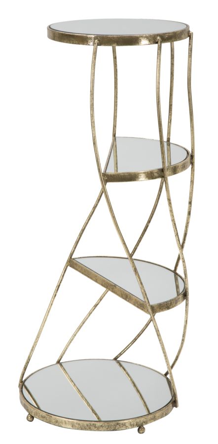 Glam telefonholder i guldfarve  -  38x86 cm