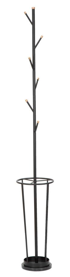Glam paraplystativ i guldfarve af jern  -  26x176 cm