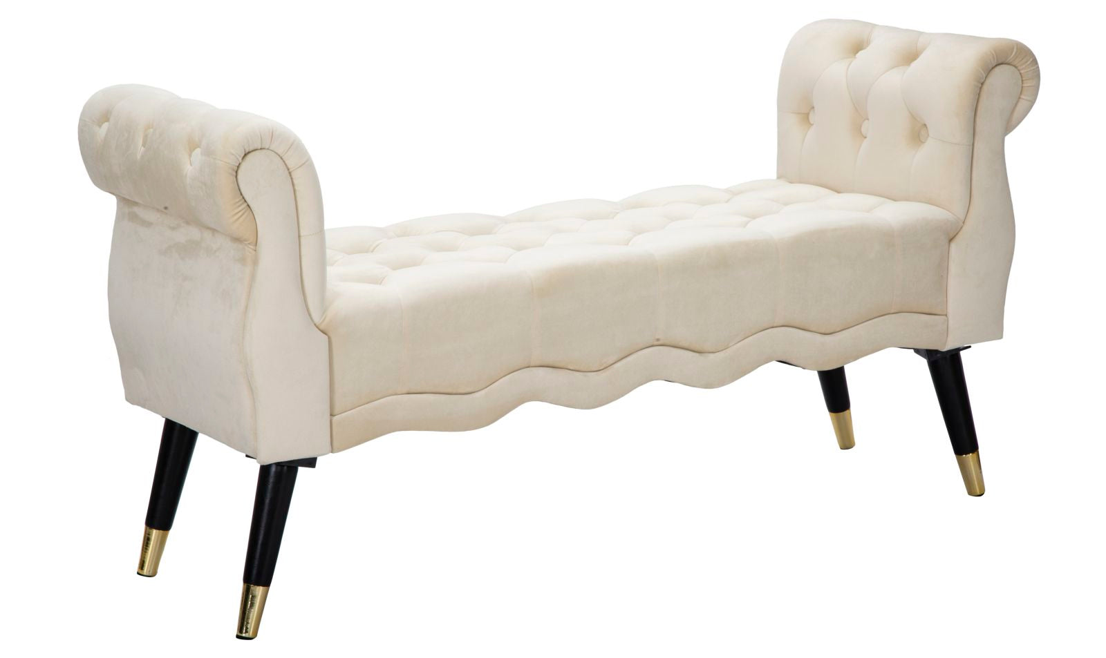 Glam entrébænk i træ  -  120x40x60 cm