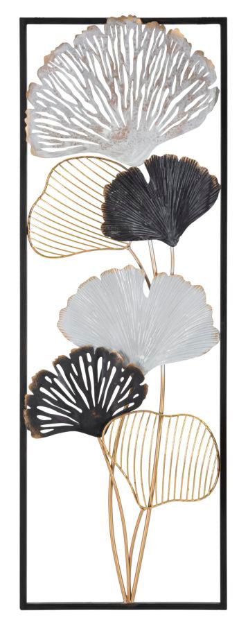 Glam vægpanel/dekoration i metal   -  31x3x5 cm